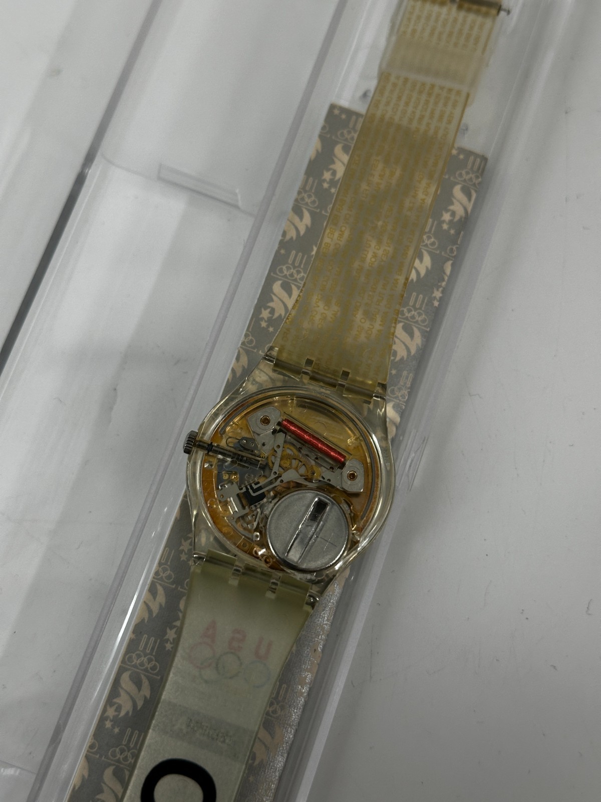 Swatch Watch HONG KONG GZ150H New Olympic Team 1996
