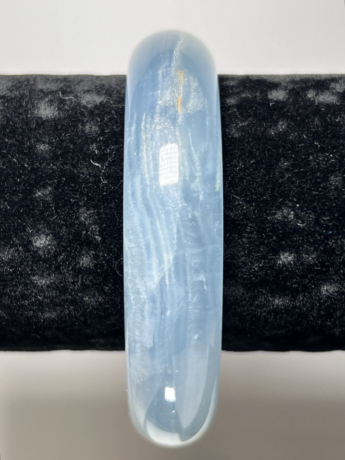 Blue Onyx Bangle Inner Diameter Size 61mm See Pics