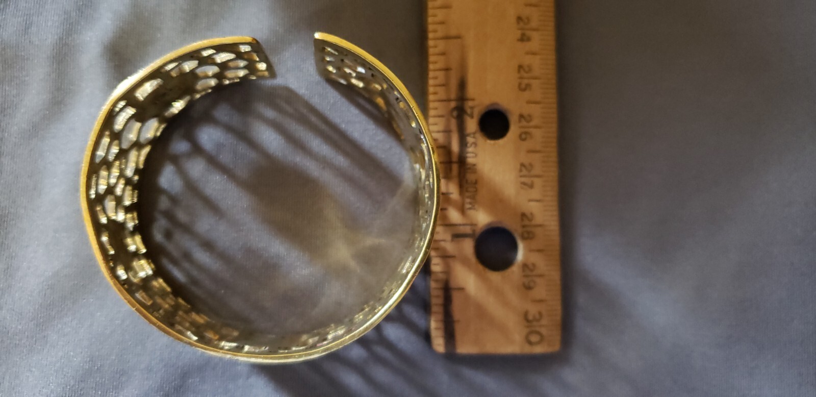 Handmade Southeast Asia Cambodia Ethnic design & brass primer bracelet jewelry