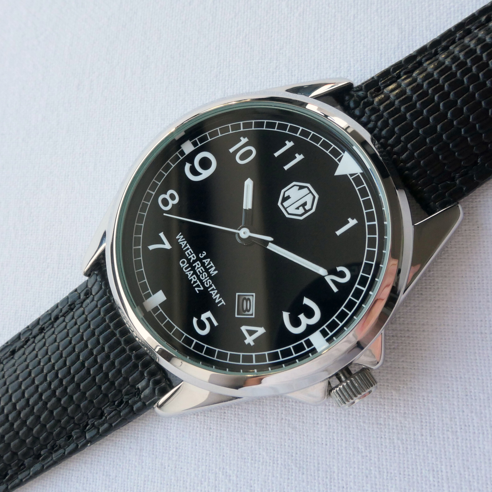 MG Morris Garages BMC MGA MGB Classic Aviator Driver Sport Car Accessory Watch