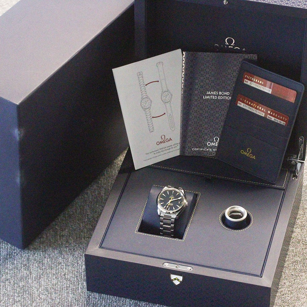 Omega Seamaster Aqua Terra 231.10.42.21.03.004 Automatic 42mm Box Papers Blue