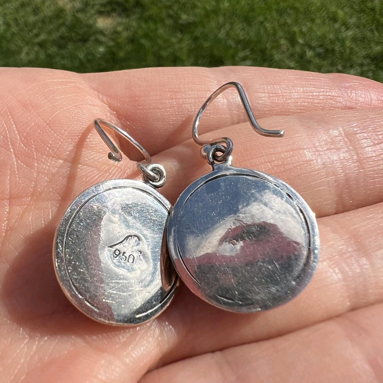 Taxco Dawn Vintage Sterling Silver 925 Women’s Jewelry Earrings Hand Made Marked