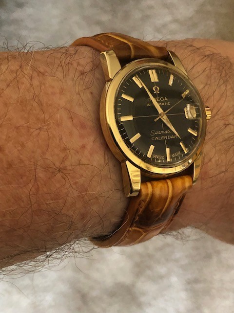 Vintage omega seamaster calendar automatic