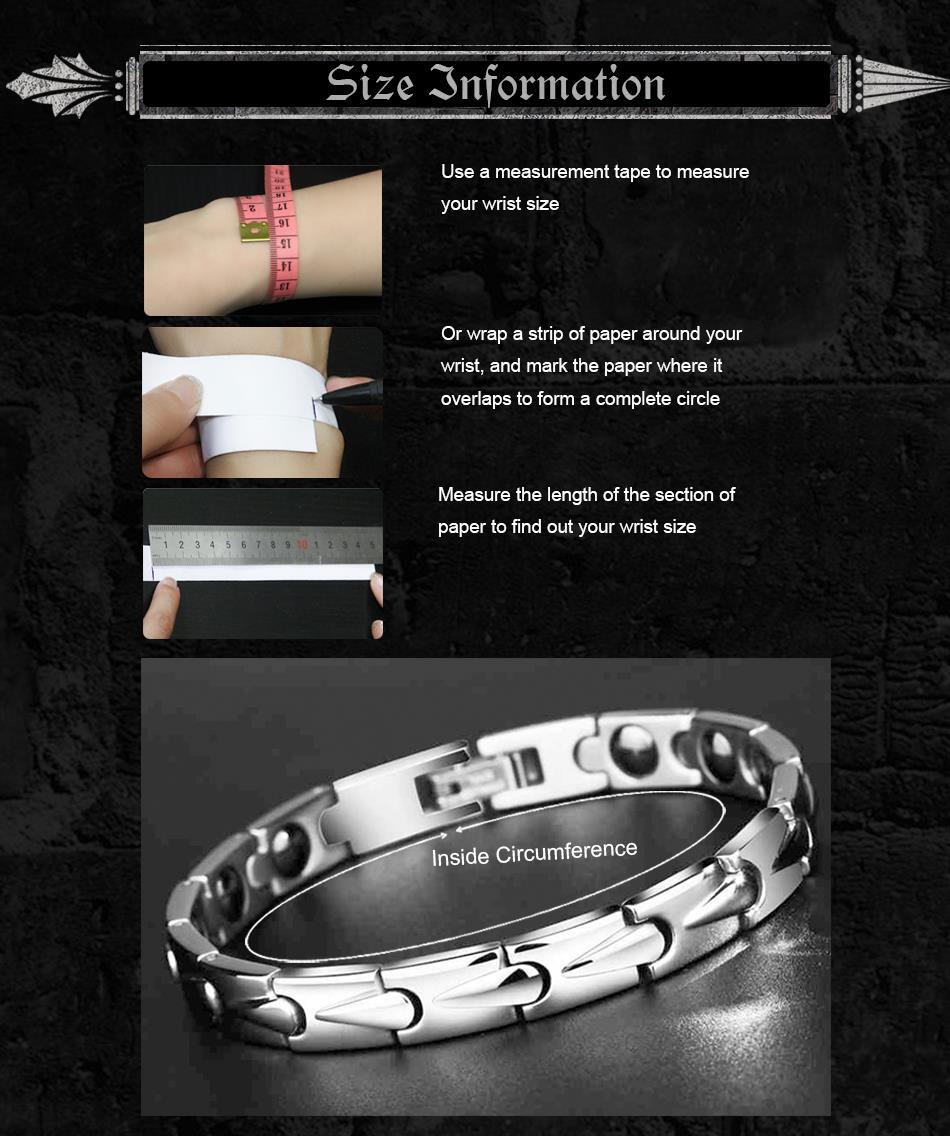 Heavy Men’s Motorcycle Bike Chain Bracelet Bicycle Stainless Steel Silver/Gold