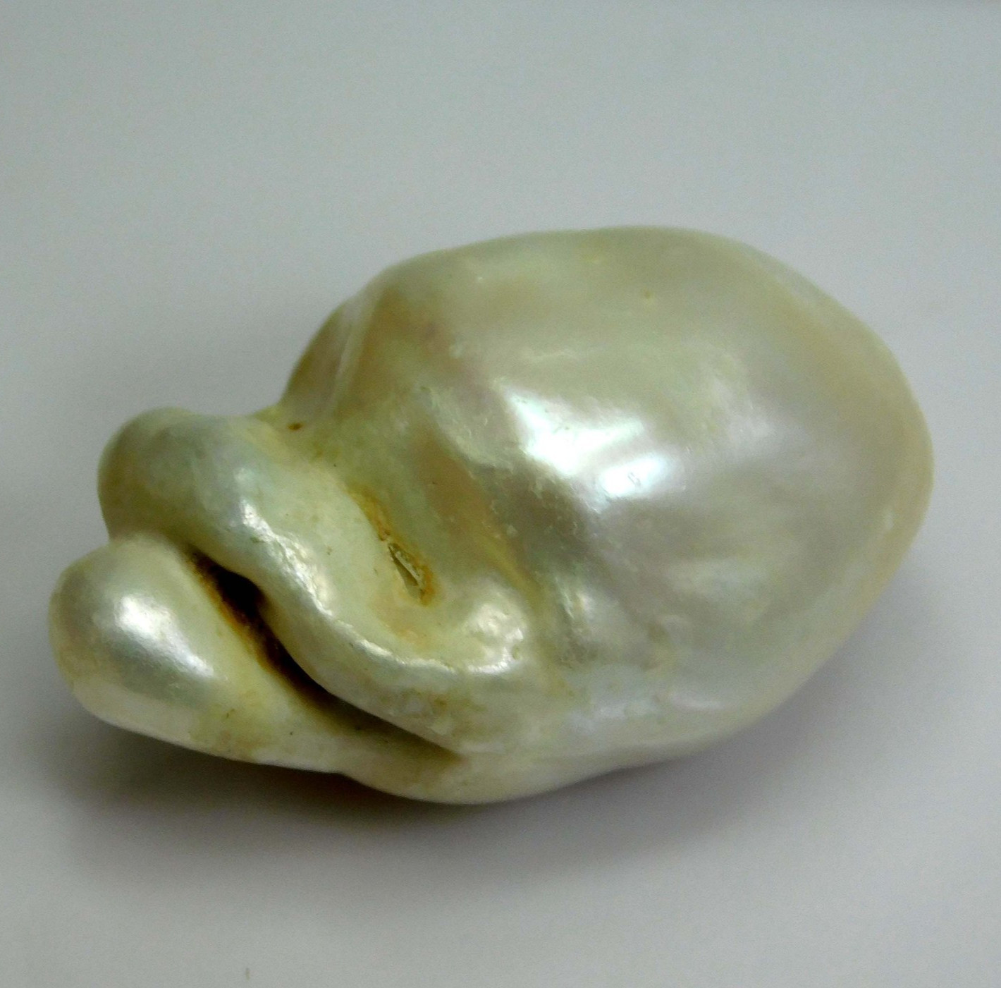 20.50 Ct Natural Baroque Pearl 22.7×14.8×12.7 mm Genuine Loose White Cream Moti