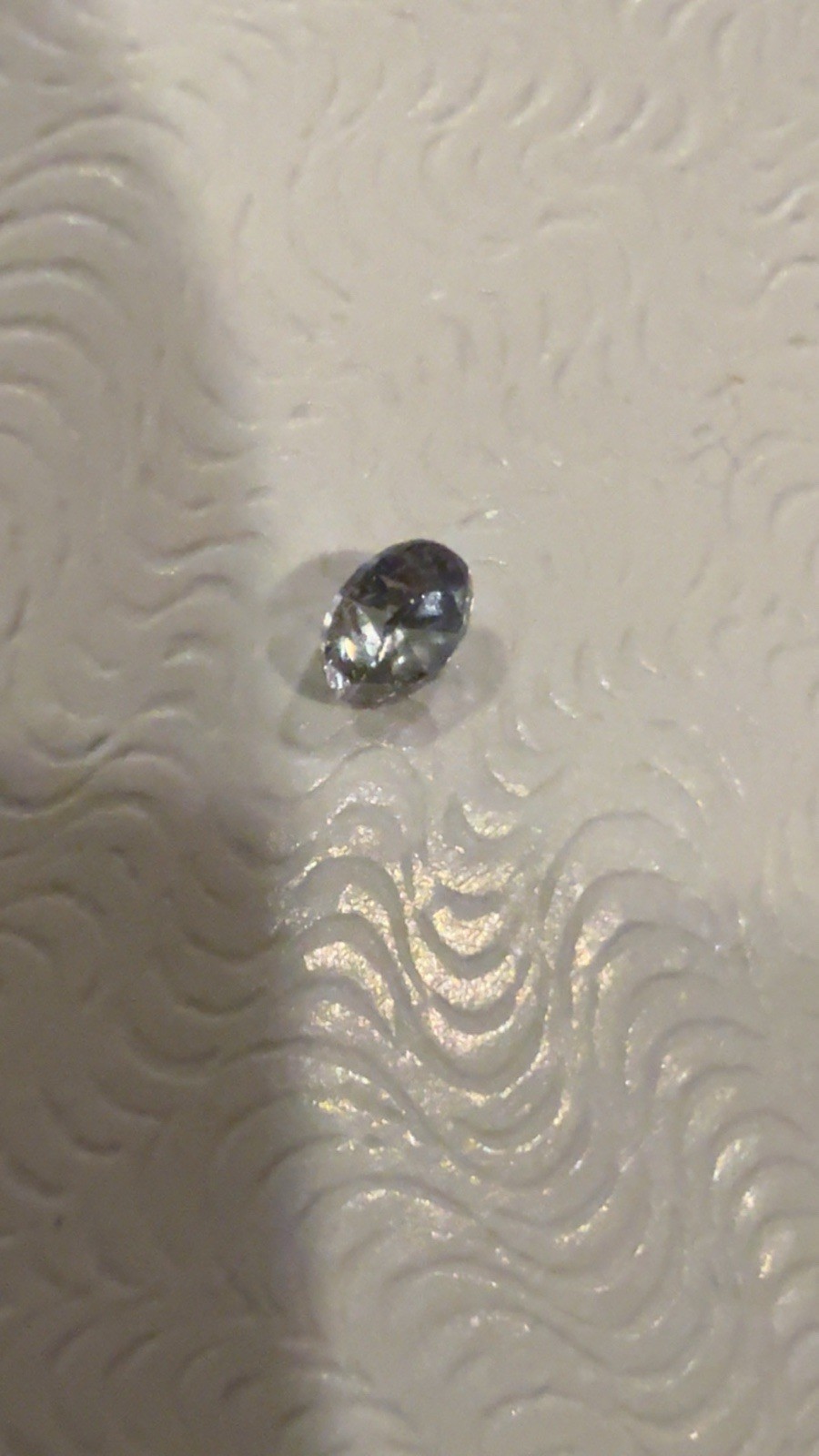 Fancy Natural blue diamond 0.05ct NATURALLY colored unheated