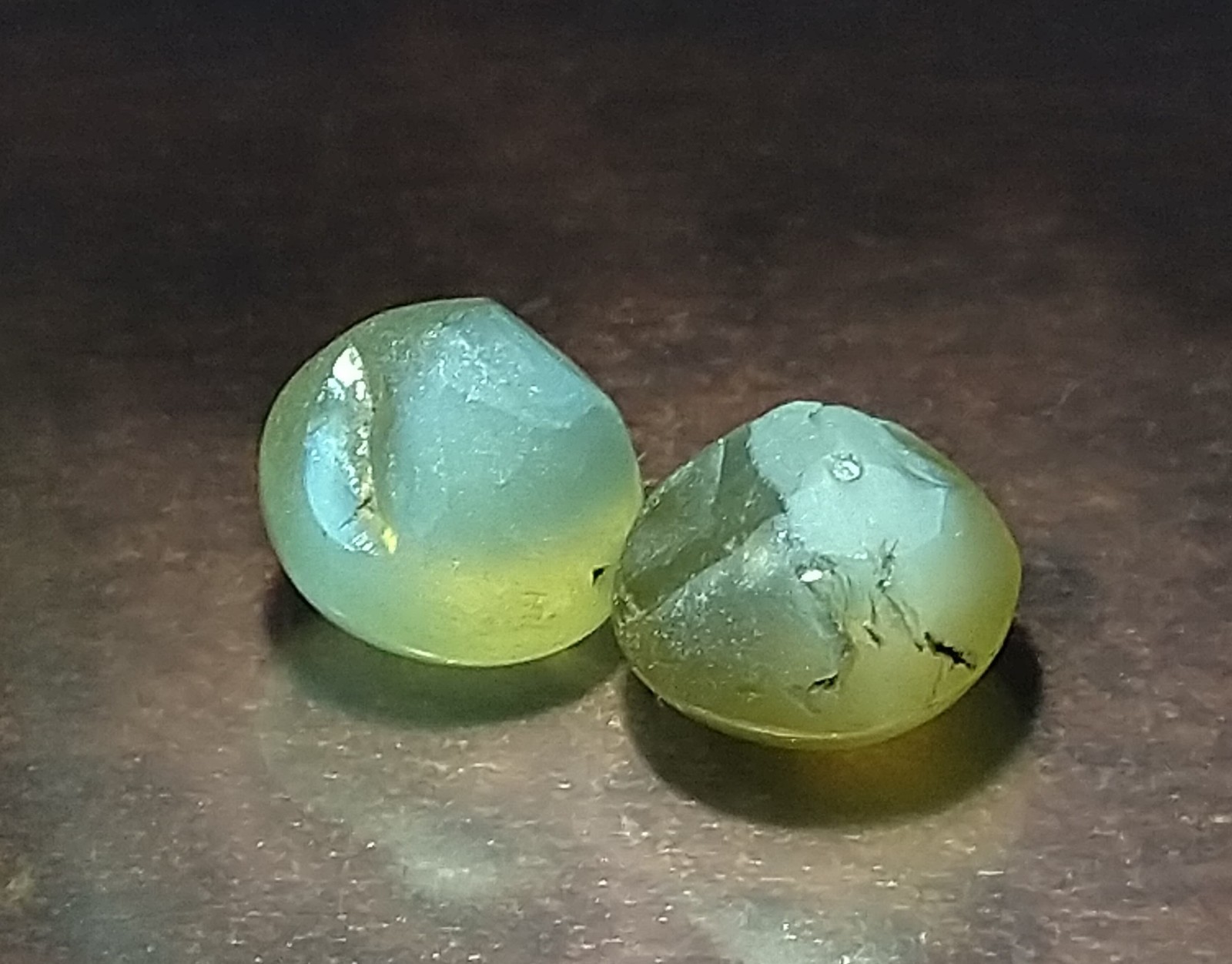 Natural Chrysoberyl Cat’s Eye 1.88ct – 2pcs – Sri-Lanka.