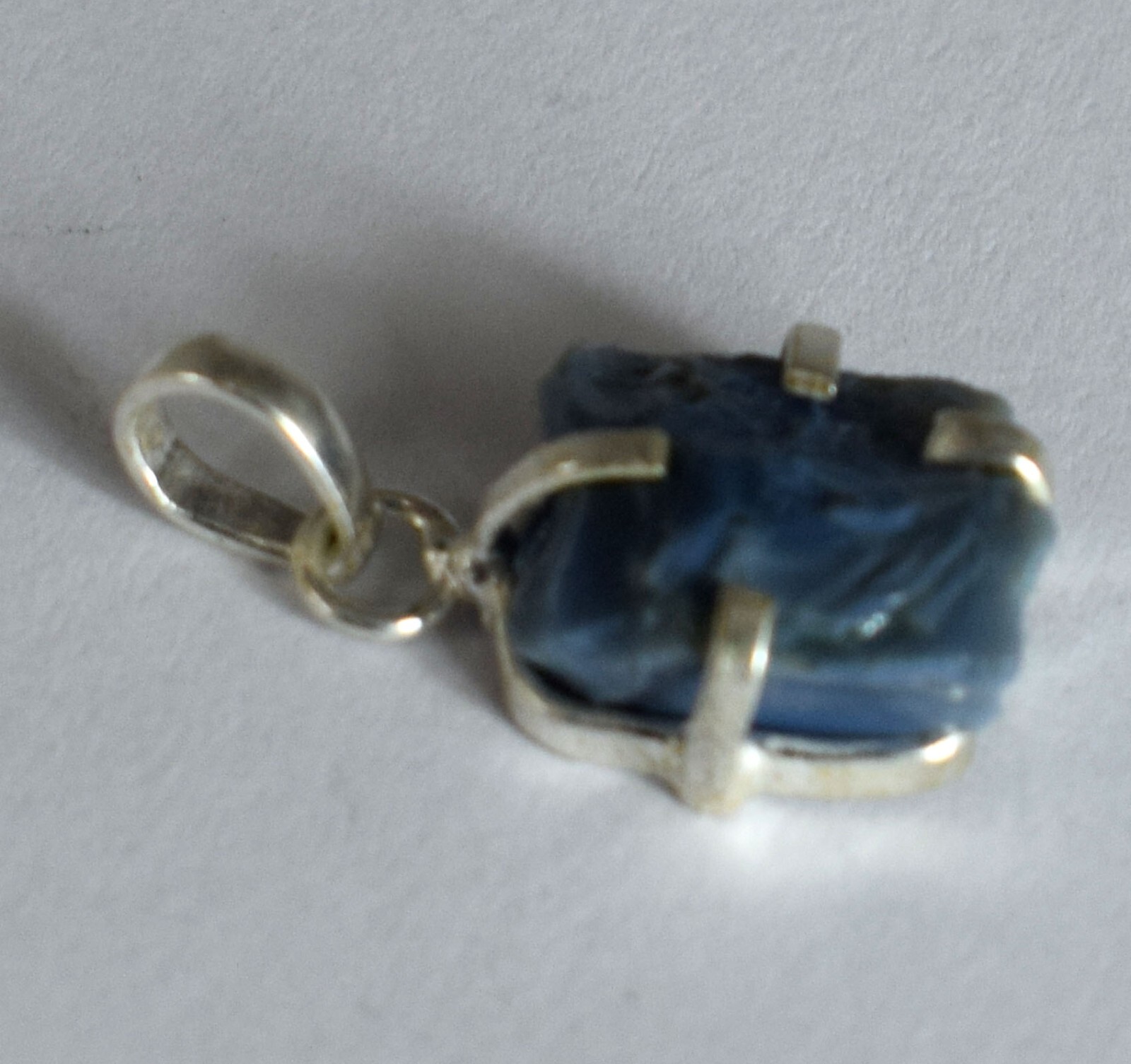 14.85 Ct Natural Blue Opal Australian Gemstone Rough Pendant Certified Best Deal