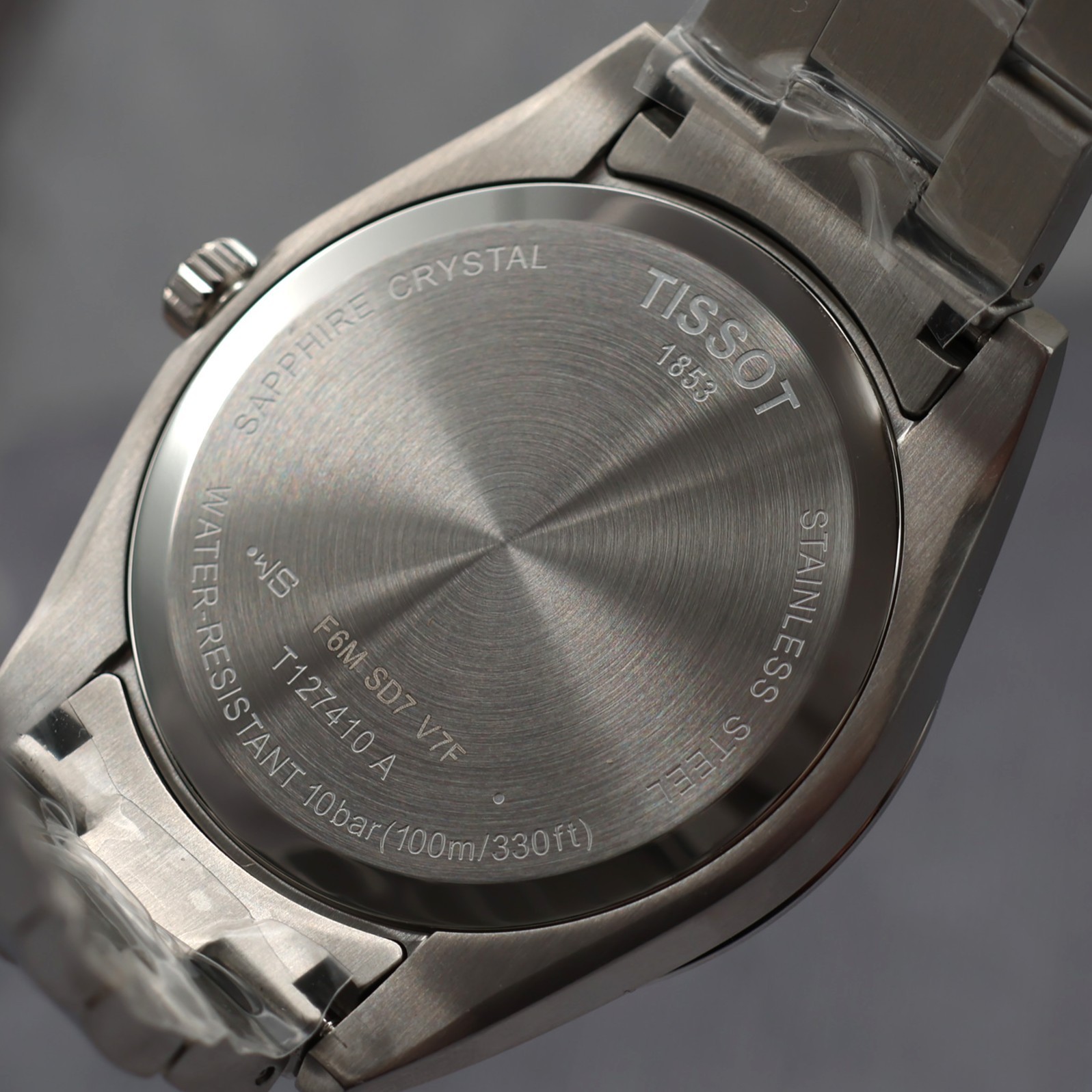 Tissot Gentleman 40mm Silver Dial Swiss Quartz Sapphire Watch T127.410.11.031.00