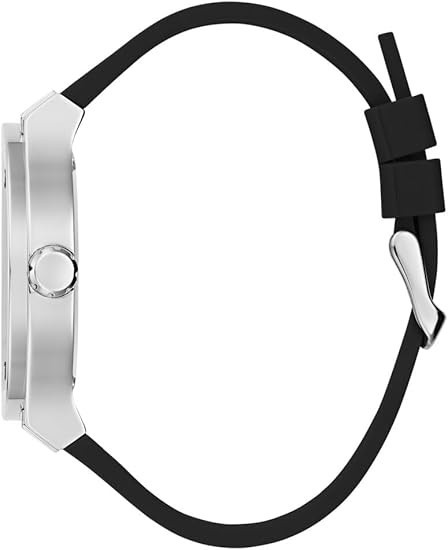 Guess Men’s Black Silver Tone Multi-function Watch – GW0491G3 NEW