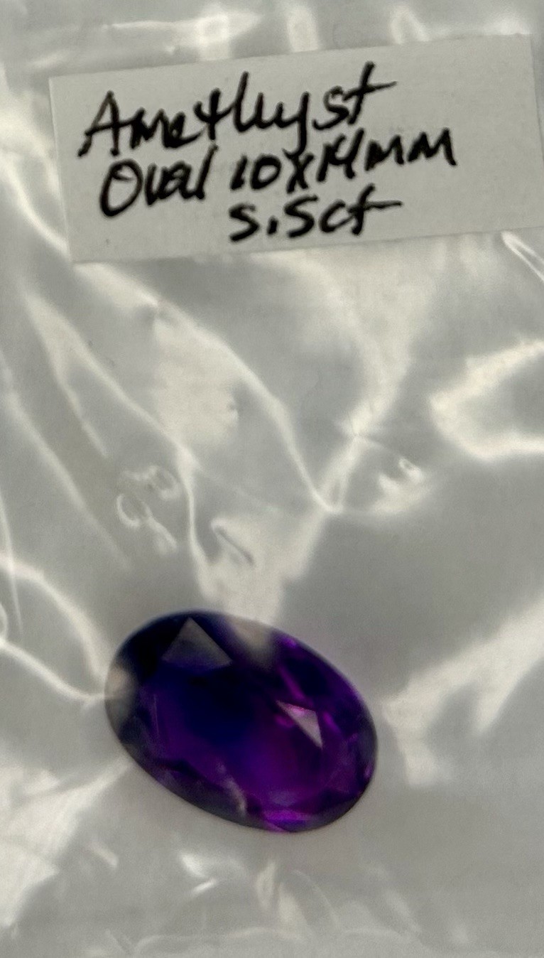 Amethyst Gemstone Lot-Mixed Shape And Size-25 cts Total-Clean And Well Faceted