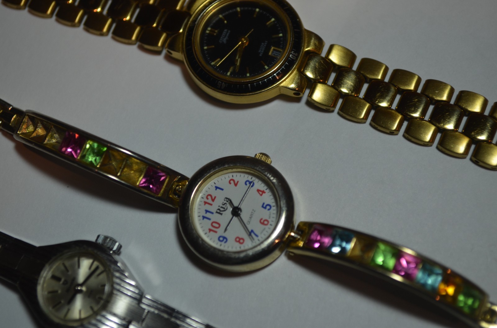 Vtg Lot of 7 Variety of Women Manual Quartz Watches – Parts, Repair, See Details