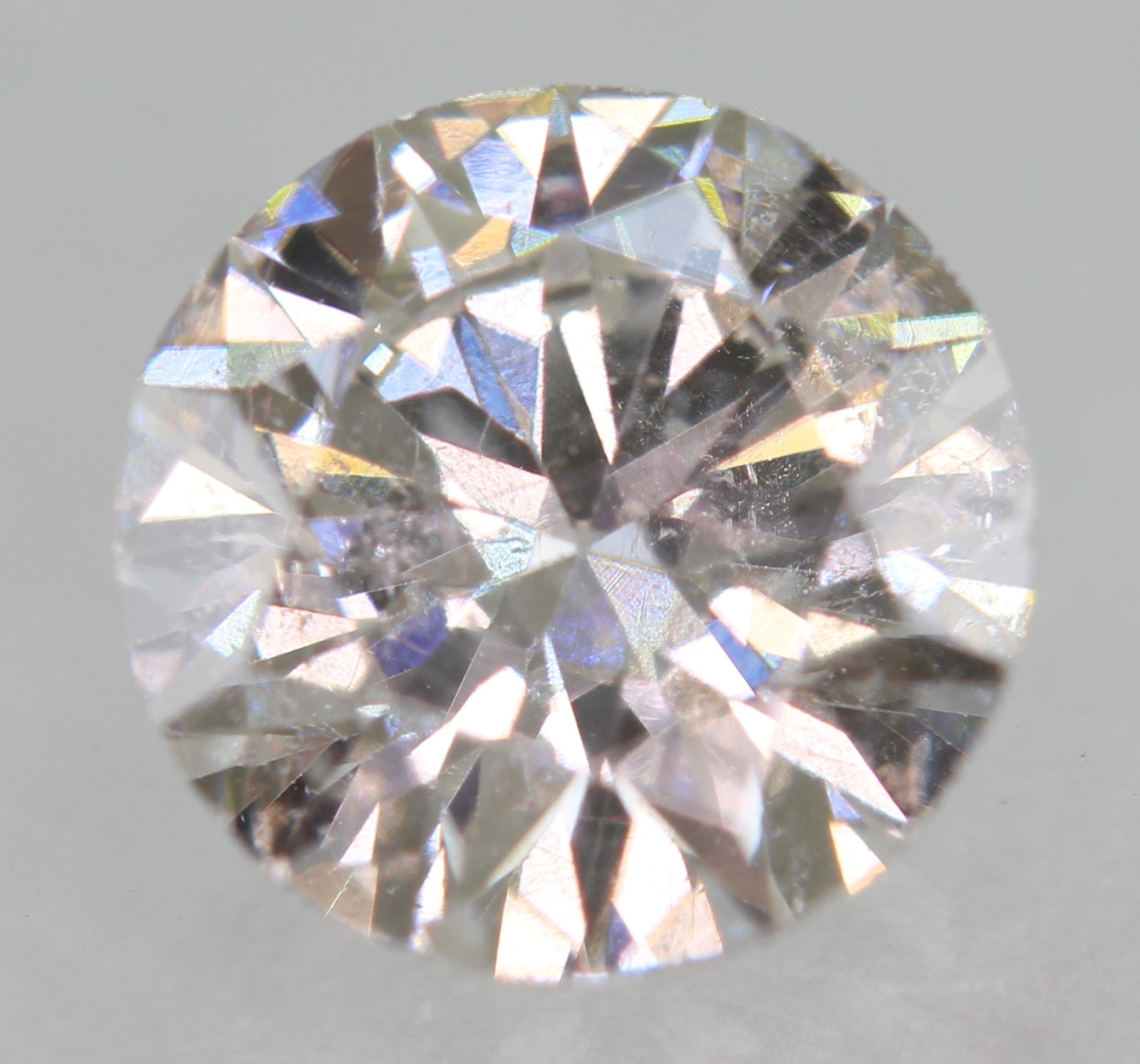 Certified 1.01 Carat D VS1 Round Brilliant Natural Enhanced Loose Diamond 6.59mm