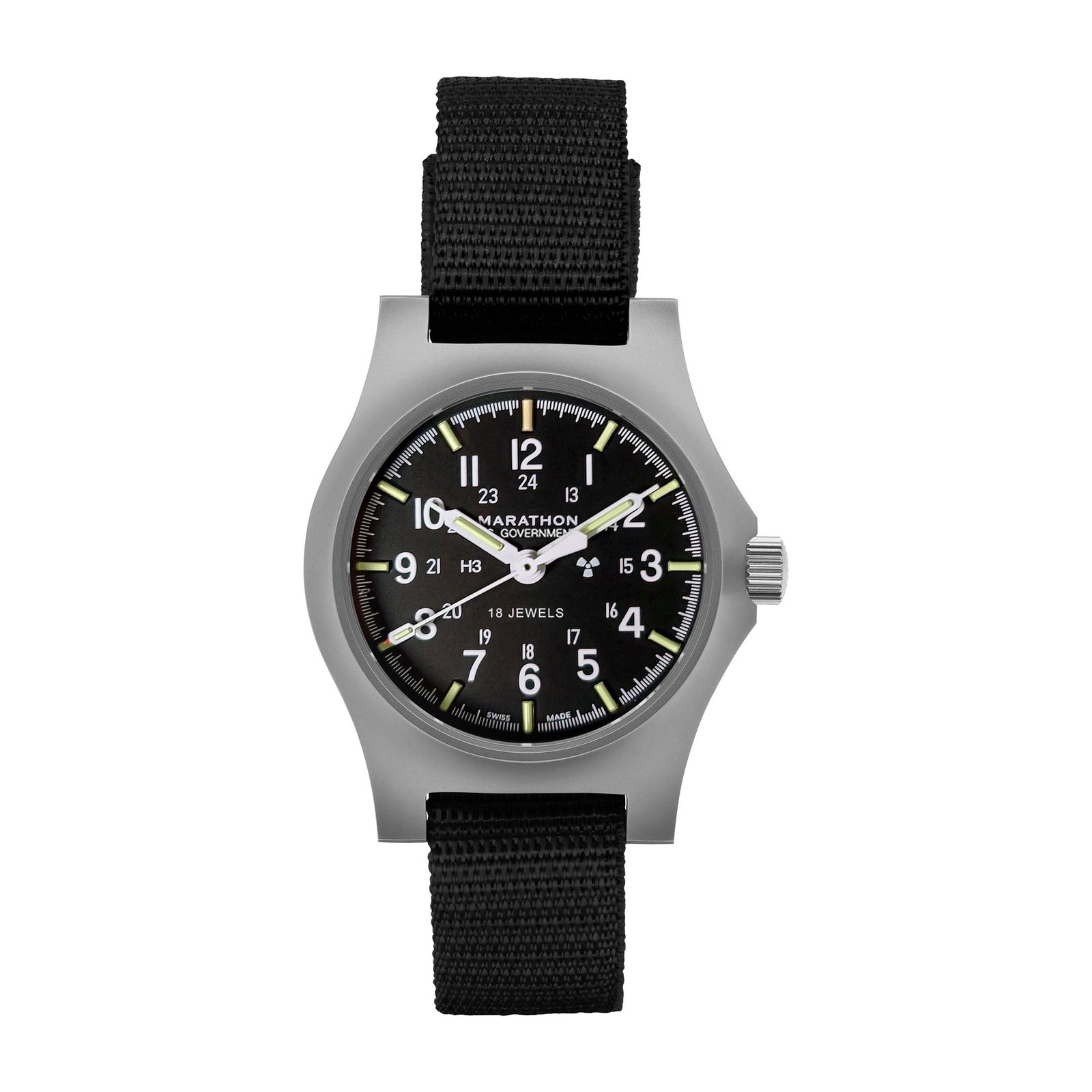 Marathon General Purpose Mechanical Watch w/ Tritium (GPM): US Government: NEW