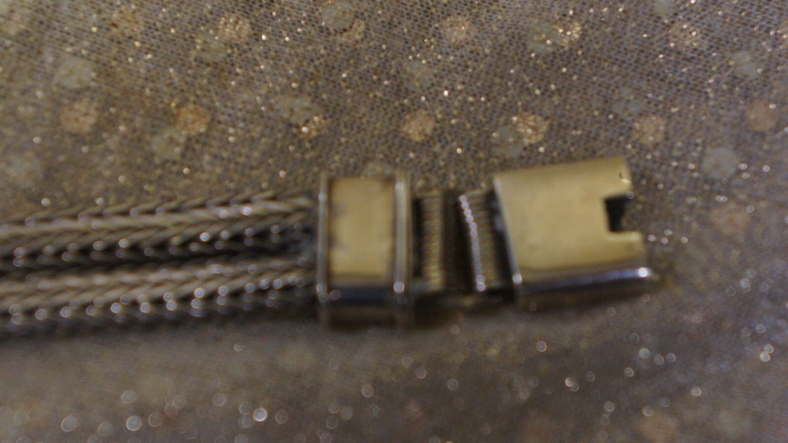 .925 STERLING SILVER BRACELET 2.5″ CLOSED 8″ LONG