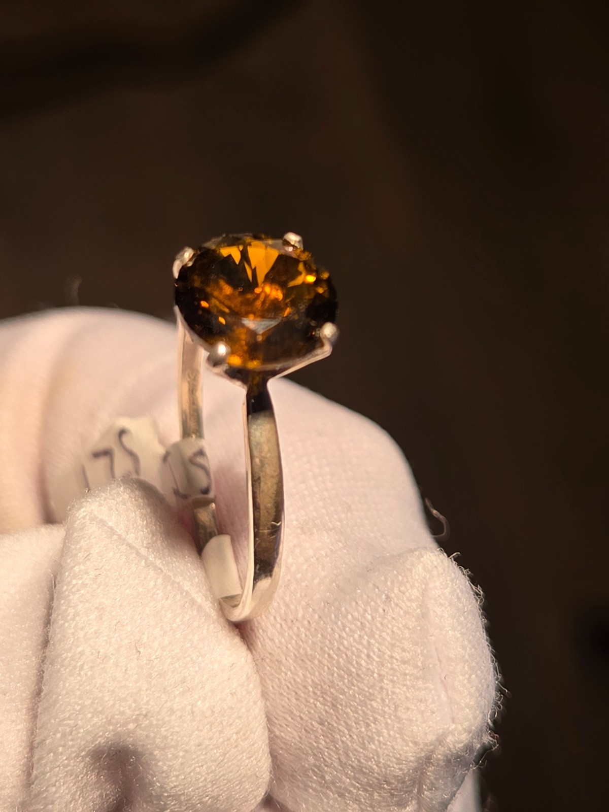 EXCELLENT ORANGE YELLOW TOURMALINE! RICH VIVID COLOR/TONES/CLARITY! 2.10CT!!!