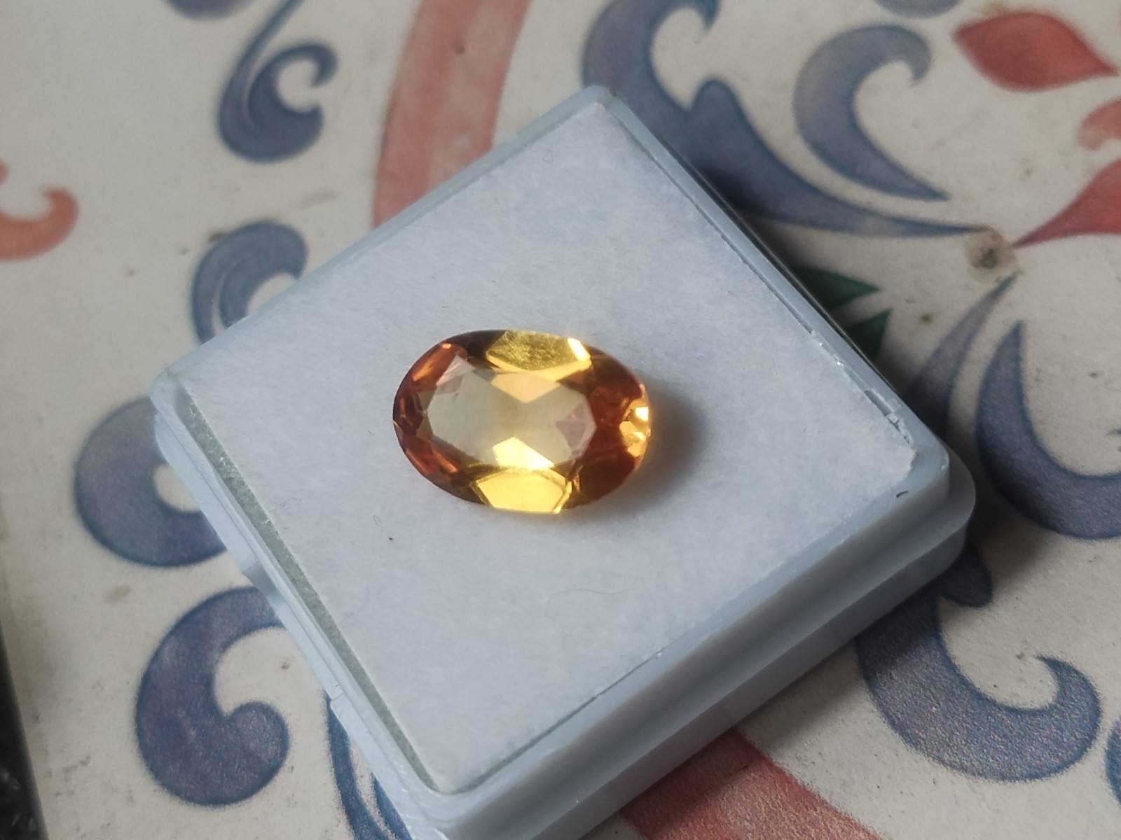 4.60ct Natural Padparadscha Sapphire Oval Certified Unheated 11.7×7.1×5.7mm
