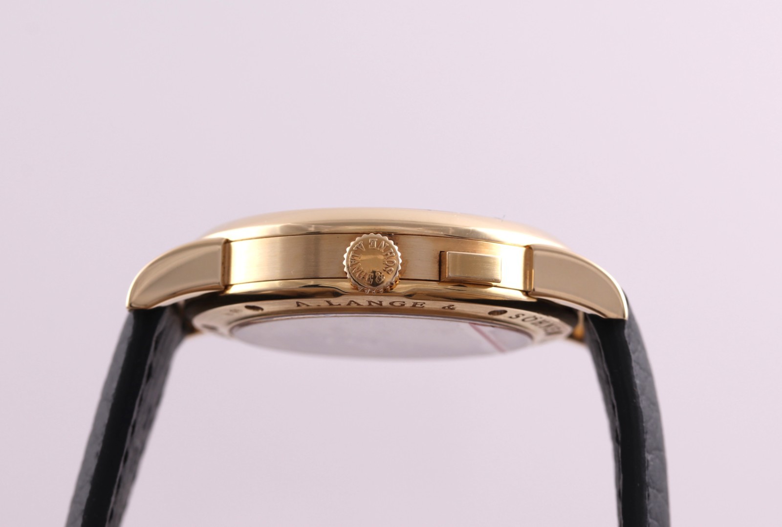 A. Lange & Söhne Saxonia 34mm Yellow Gold Silver Ivory 105.021