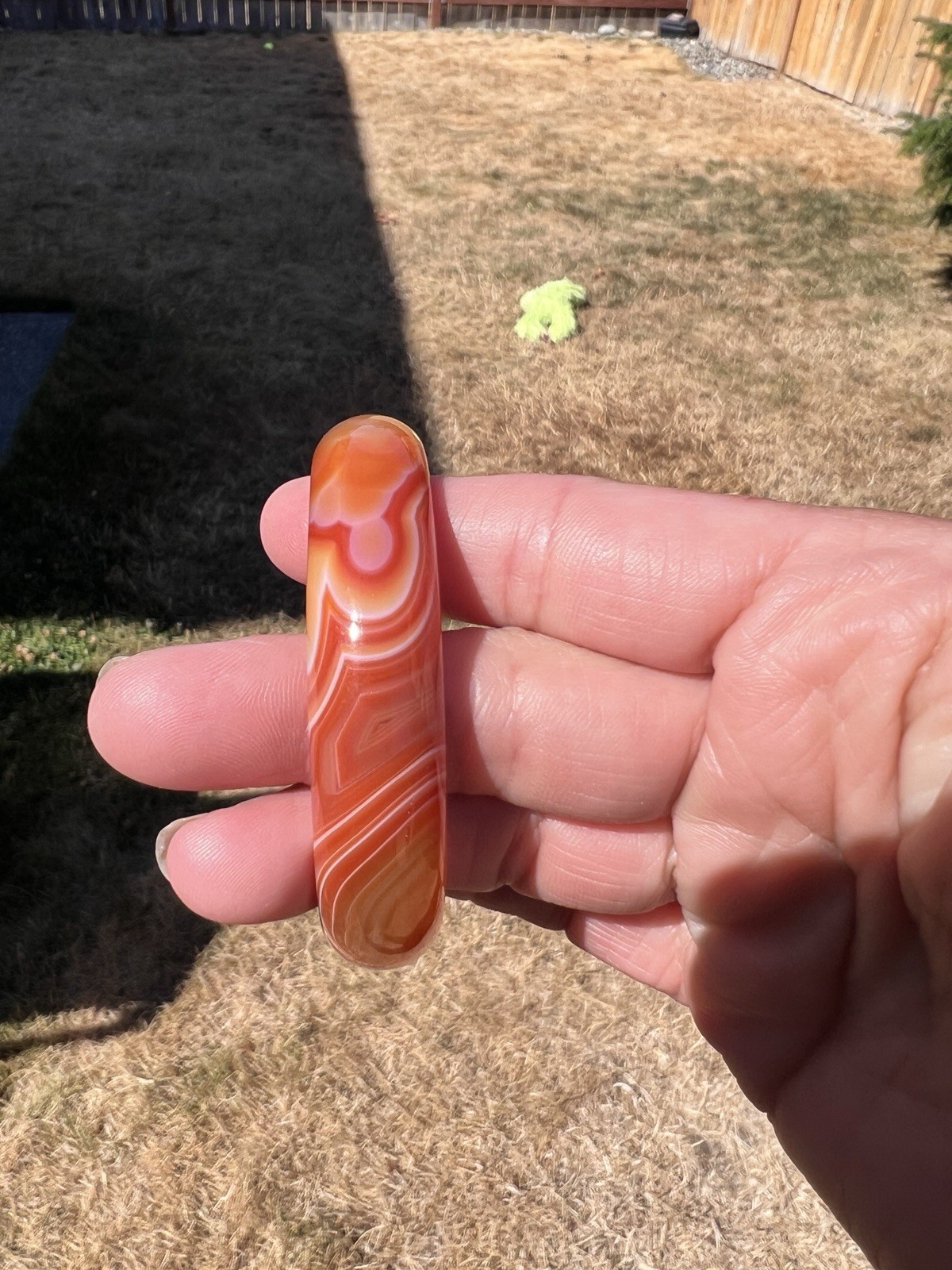 Carnelian Bangle – Inner Diameter 56mm – See pics for more details