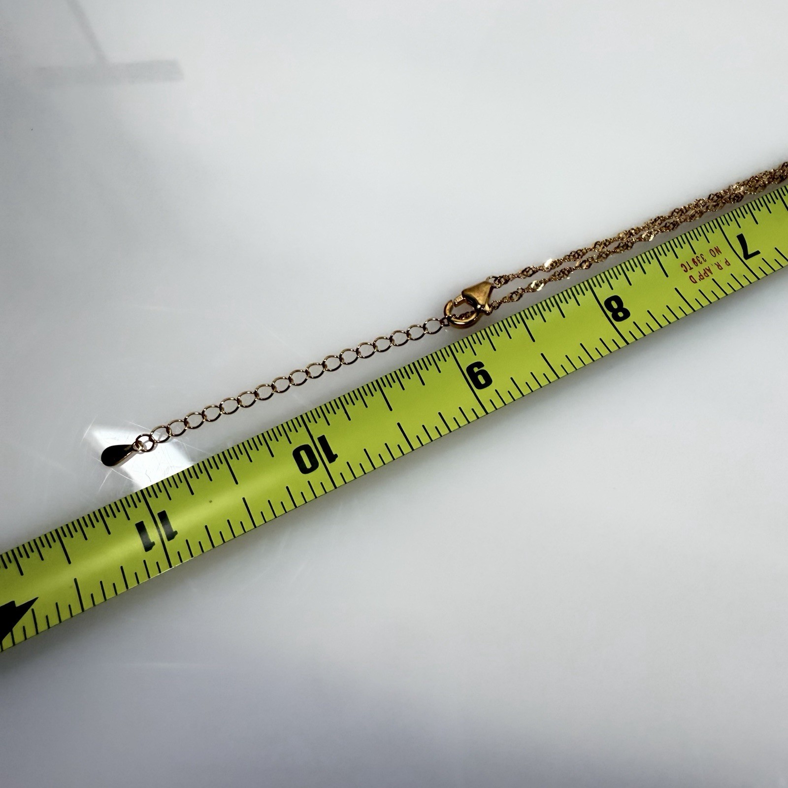 Ruby Necklace Lab Created Pendant 925 Gold Vermeil BBJ Bangkok Ratnaraj 18+2 In