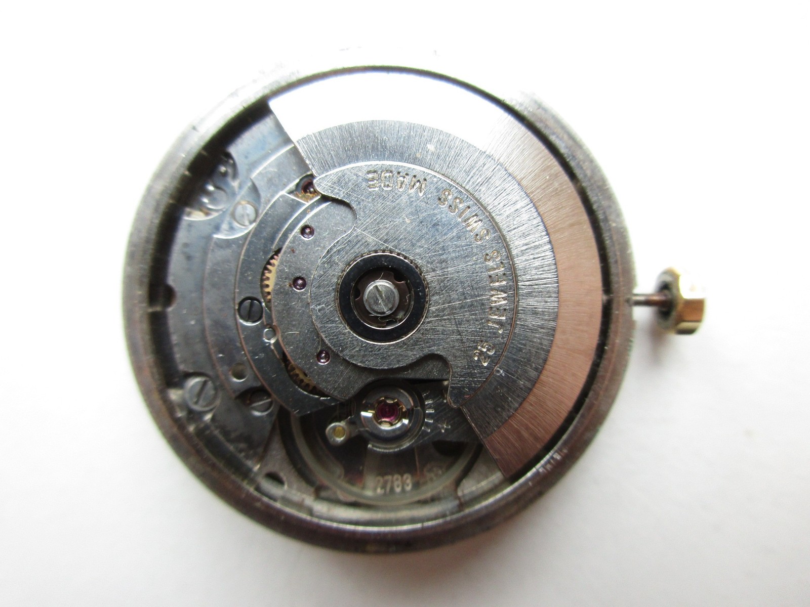 ETA cal. 2783 Swiss automatic watch movement – Lincoln dial – date at 3- running