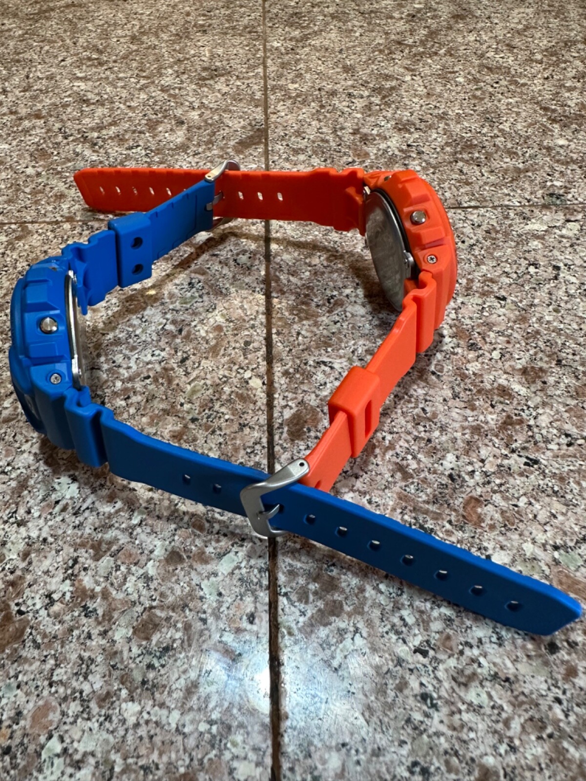 Casio G-Shock DW-6900MM-2 + DW6900MM-4 Combo SET Matte Blue & Orange dw-6900 WOW