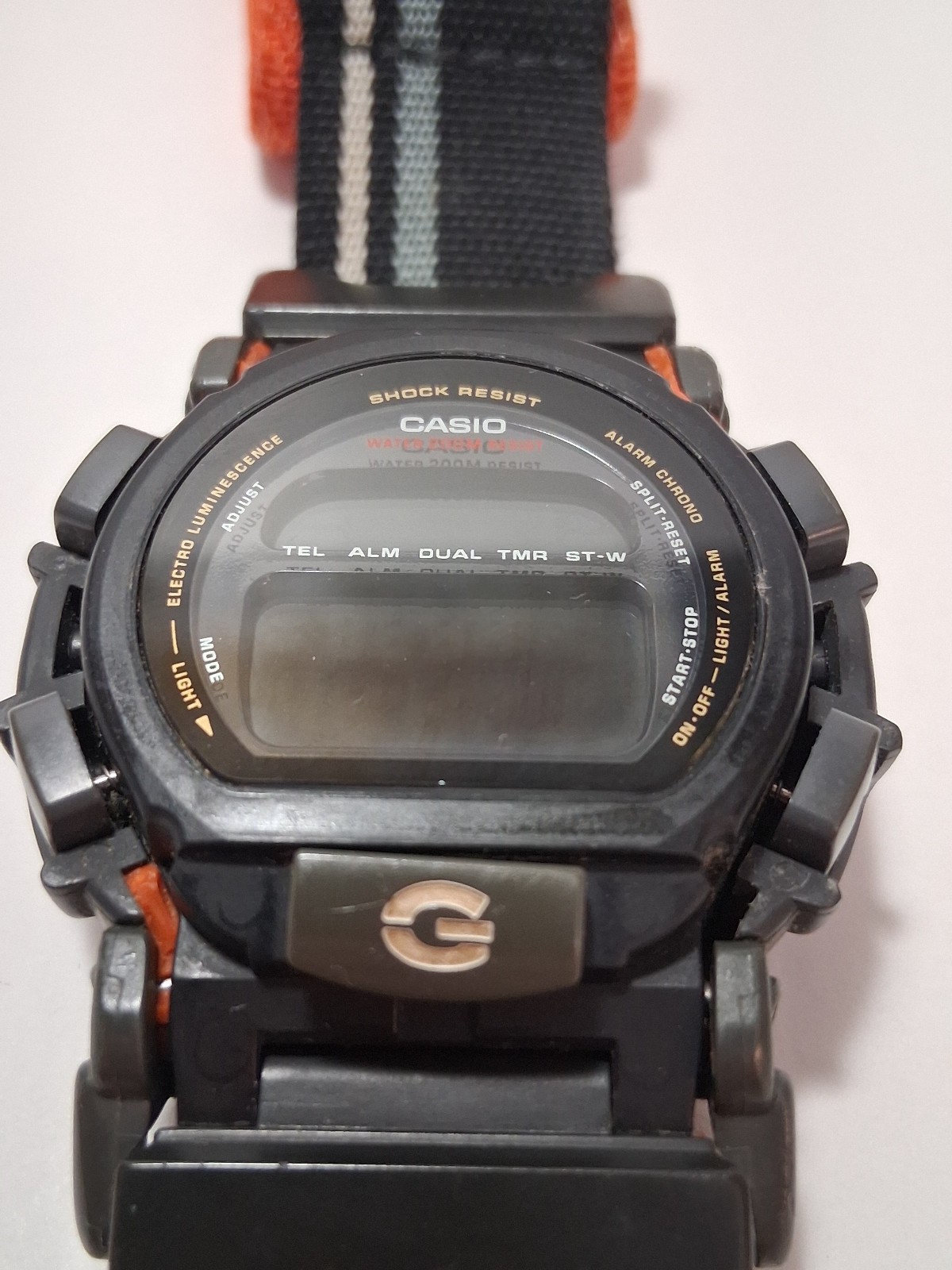 Casio G-shock DW-003H-4 Watch Water resistant Tough Label 1997 model