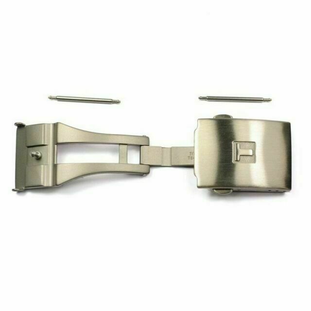 Original Tissot T-Touch T001520 Titanium Clasp Buckle Fits Rubber Strap only