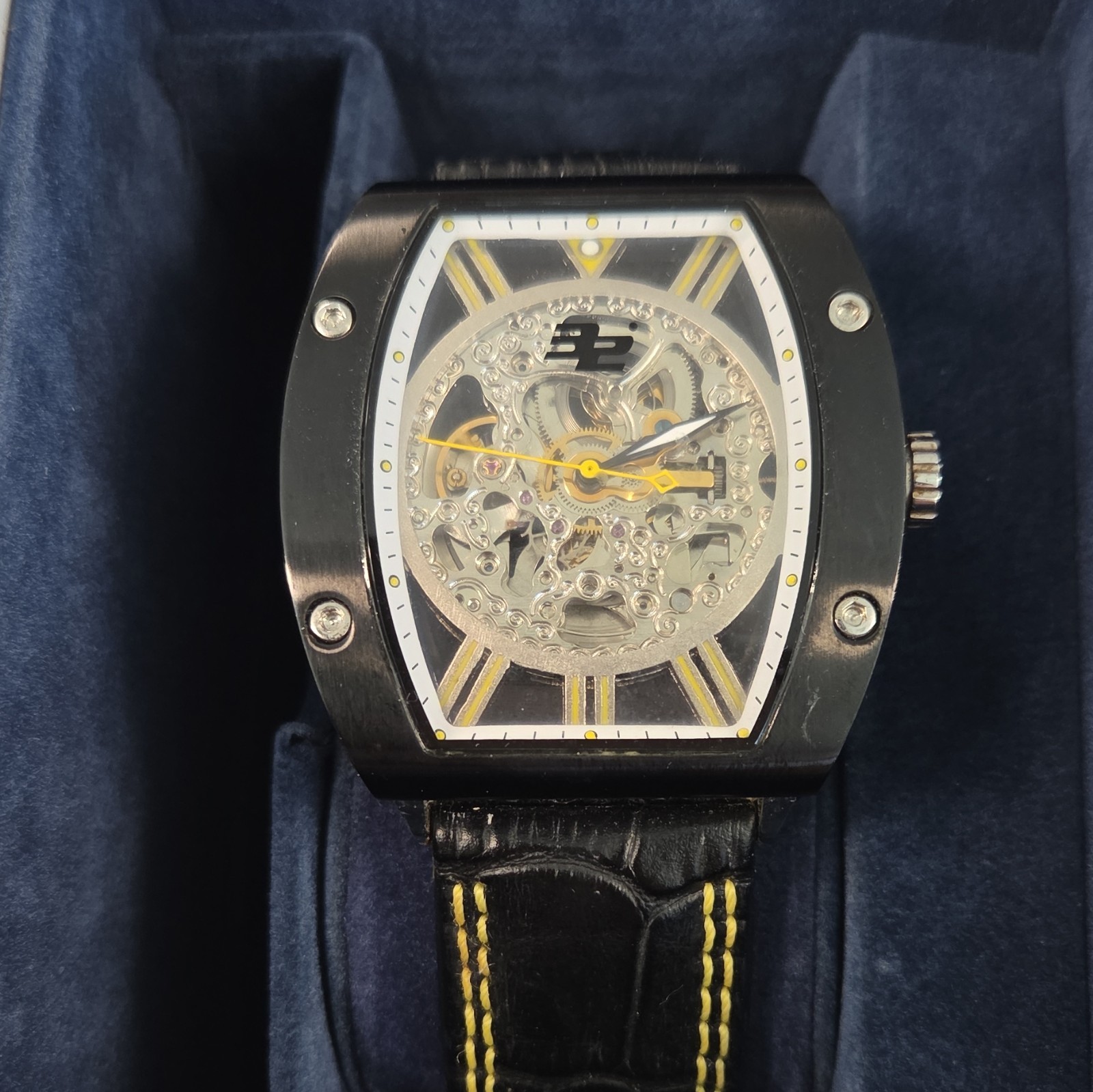 Lightly Used Black 32 Degrees Skeleton Watch