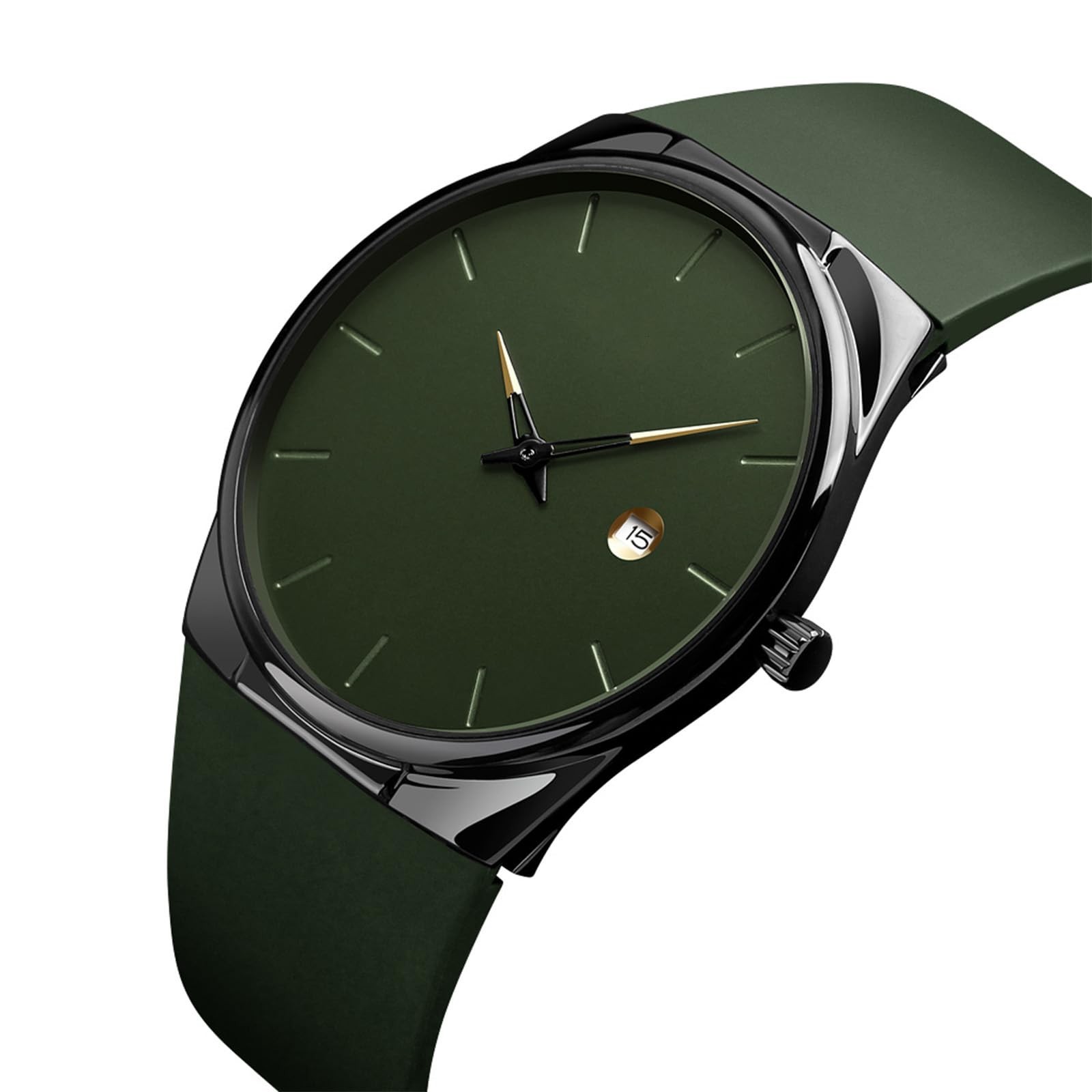 Stylish Waterproof Analog Quartz Wrist Watch for Men & Women – Casual Fashion Ti