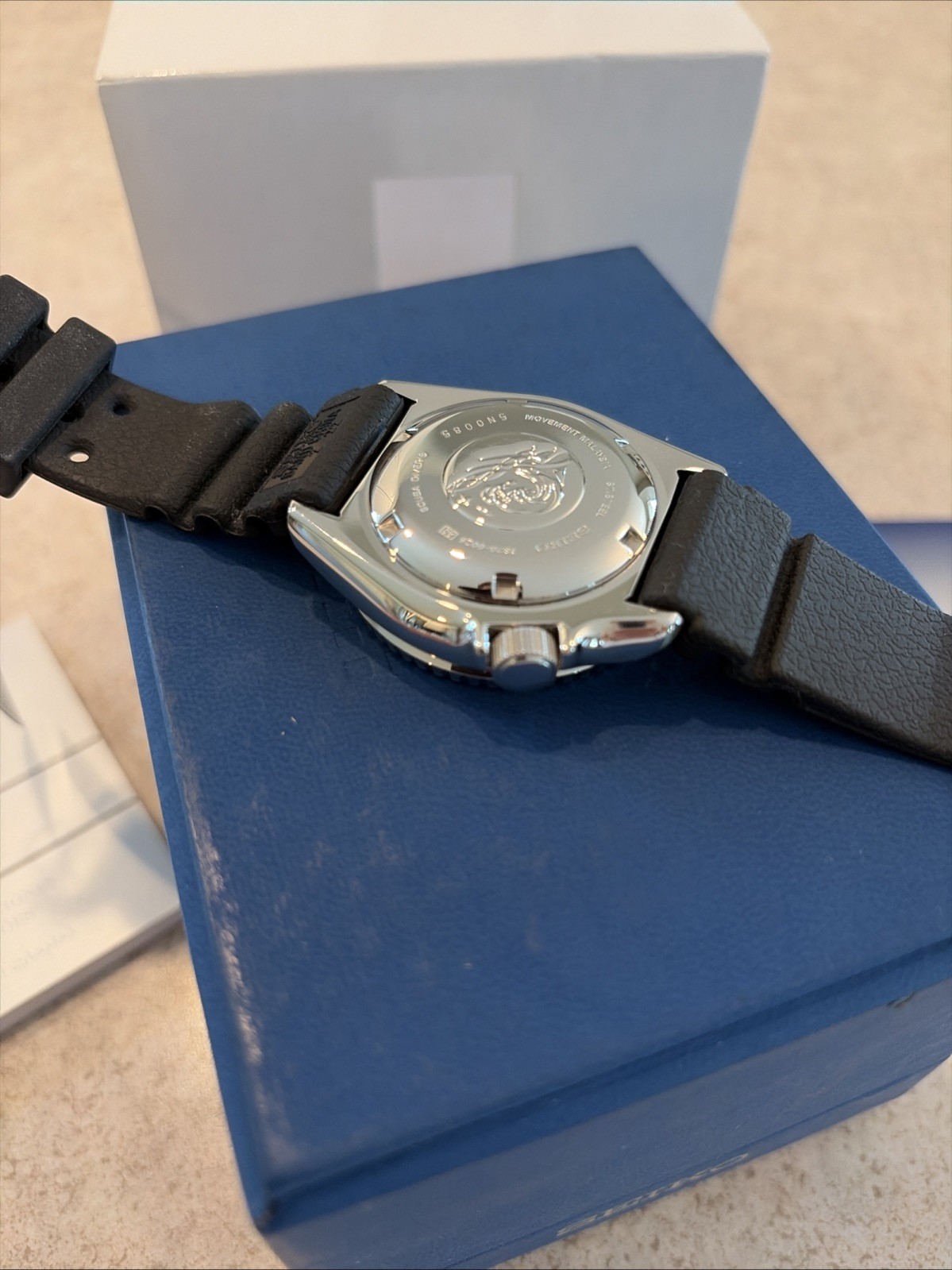 Seiko Yellow Men’s Watch – SKXA35 **New Never Worn**