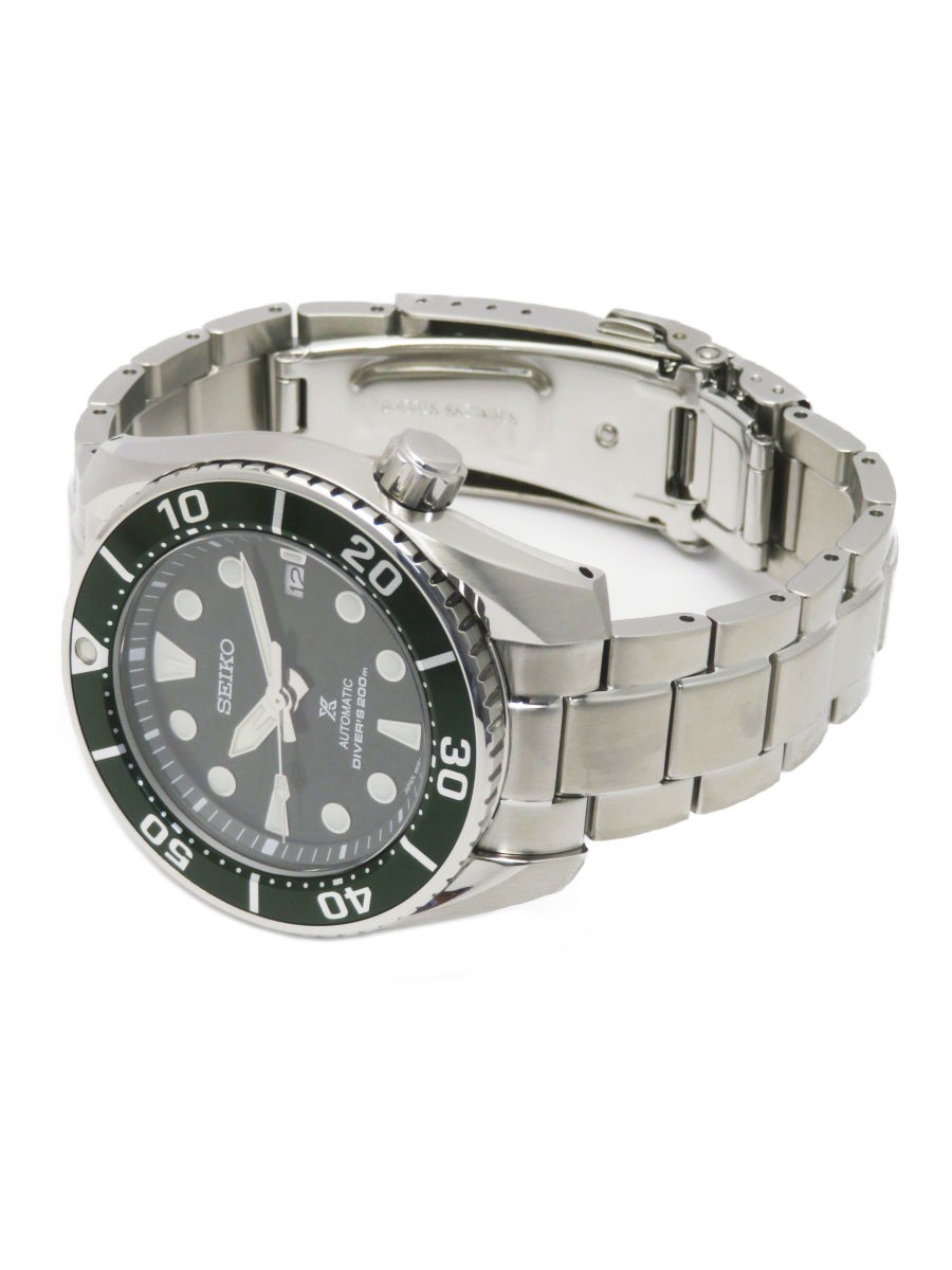 Seiko Prospex SBDC081 6R35-00A0 Automatic Diver Watch Green Bezel – Used, Japan