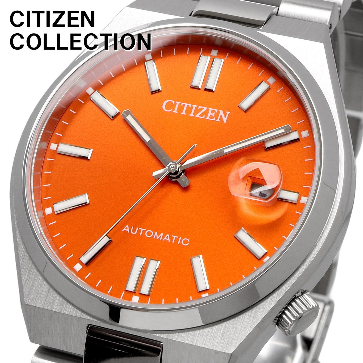 CITIZEN Watch Citizen Collection TSUYOSA Collection Automatic Orange Men’s NJ015