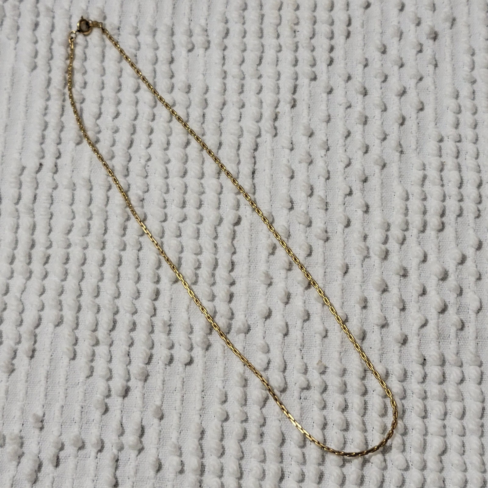 1/20 12k G.F. Gold Filled 16″ Chain Necklace – 3.6 grams