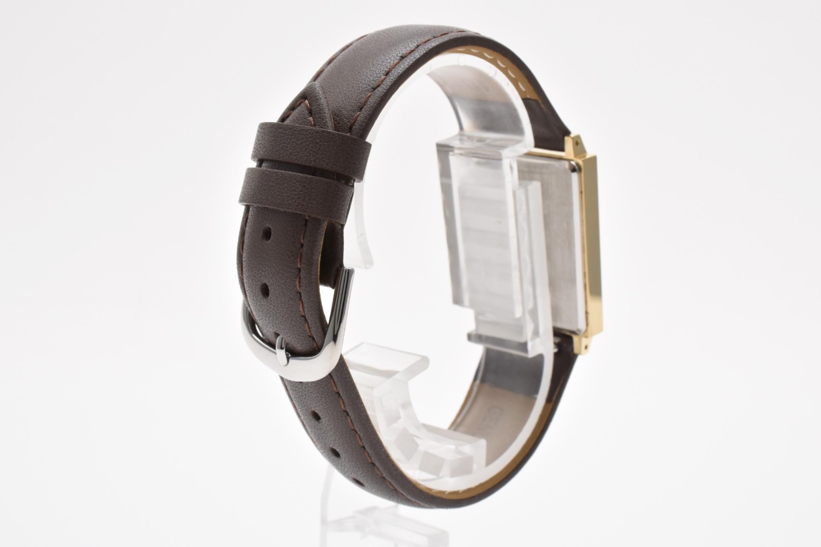 [MINT] SEIKO Chariot 2C21-5180 Gold Tank Square Quartz Vintage Men’s Watch Japan