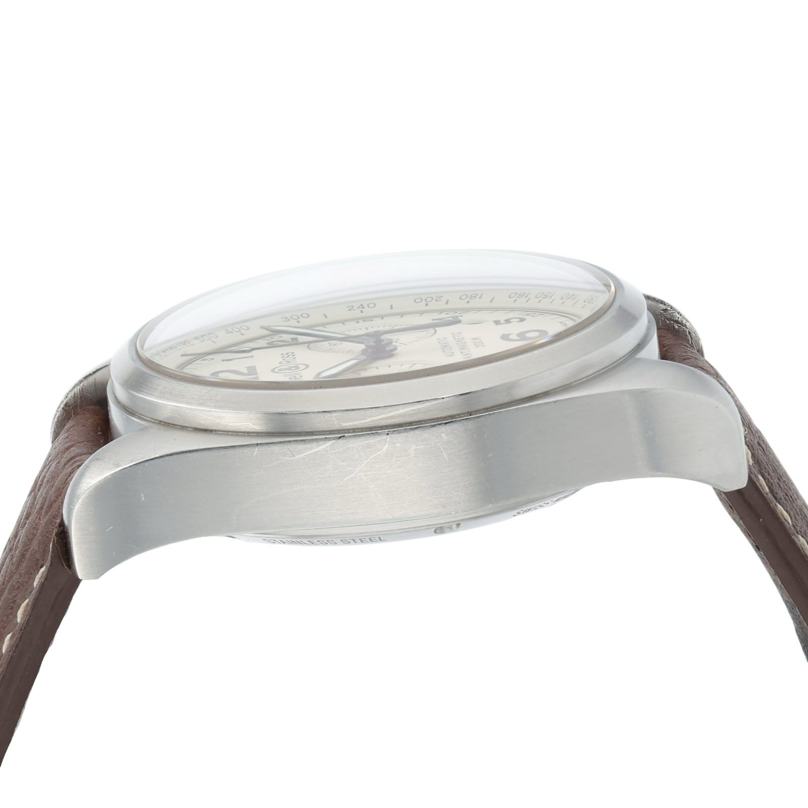 Bell & Ross Chrono Stainless Steel Beige Dial 42mm Automatic Men’s Watch 126XL