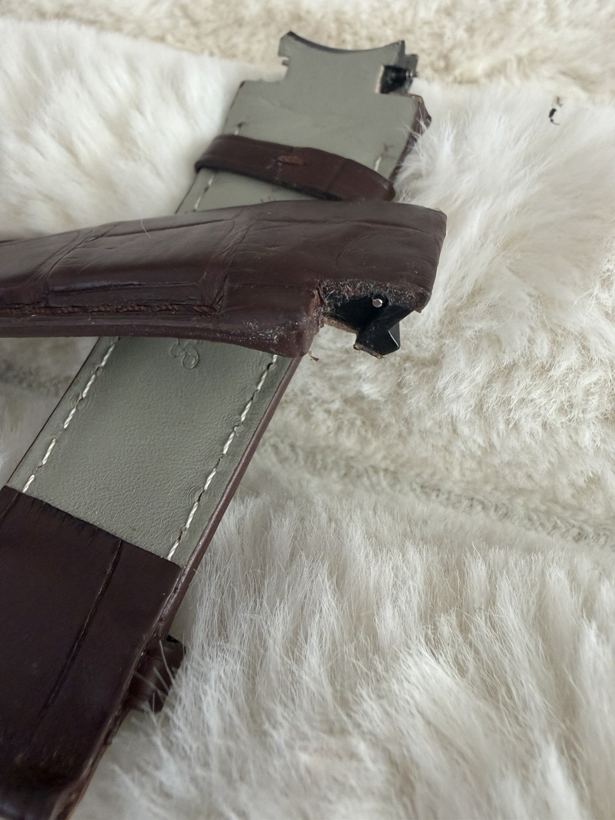 Alligator Strap For The Renato Martin Braun Moon Watch – Brown