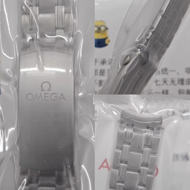 21mm Stainless Steel Bracelet for Omega Seamaster 300M 44mm Chronograph 210