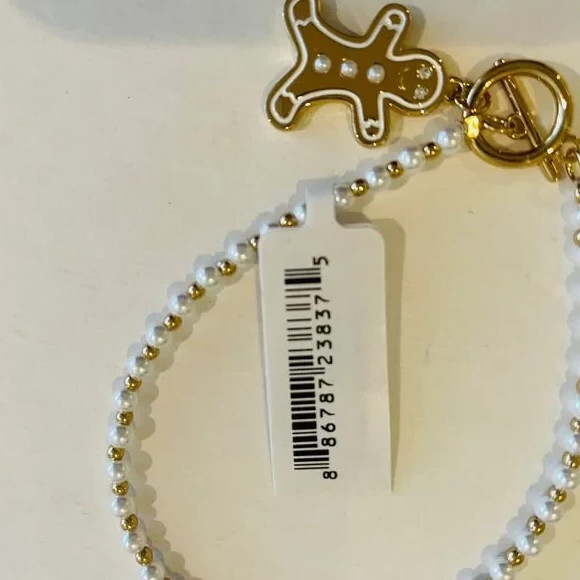 Alex and Ani Christmas Gingerbread Toggle Bracelet Holiday gift