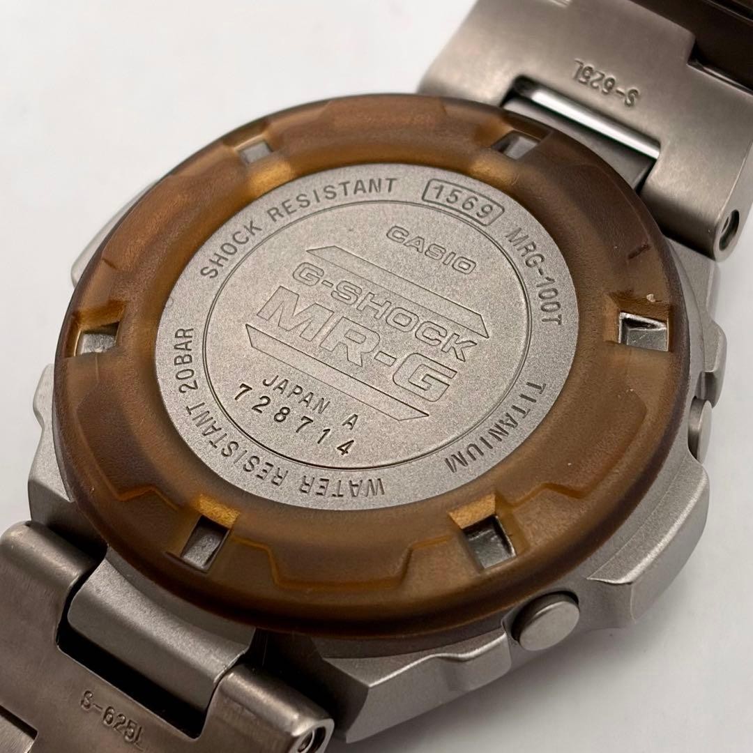 Casio MR-G Jazzy Full Titanium Grey Digital Watch Japan New Battery 0714561