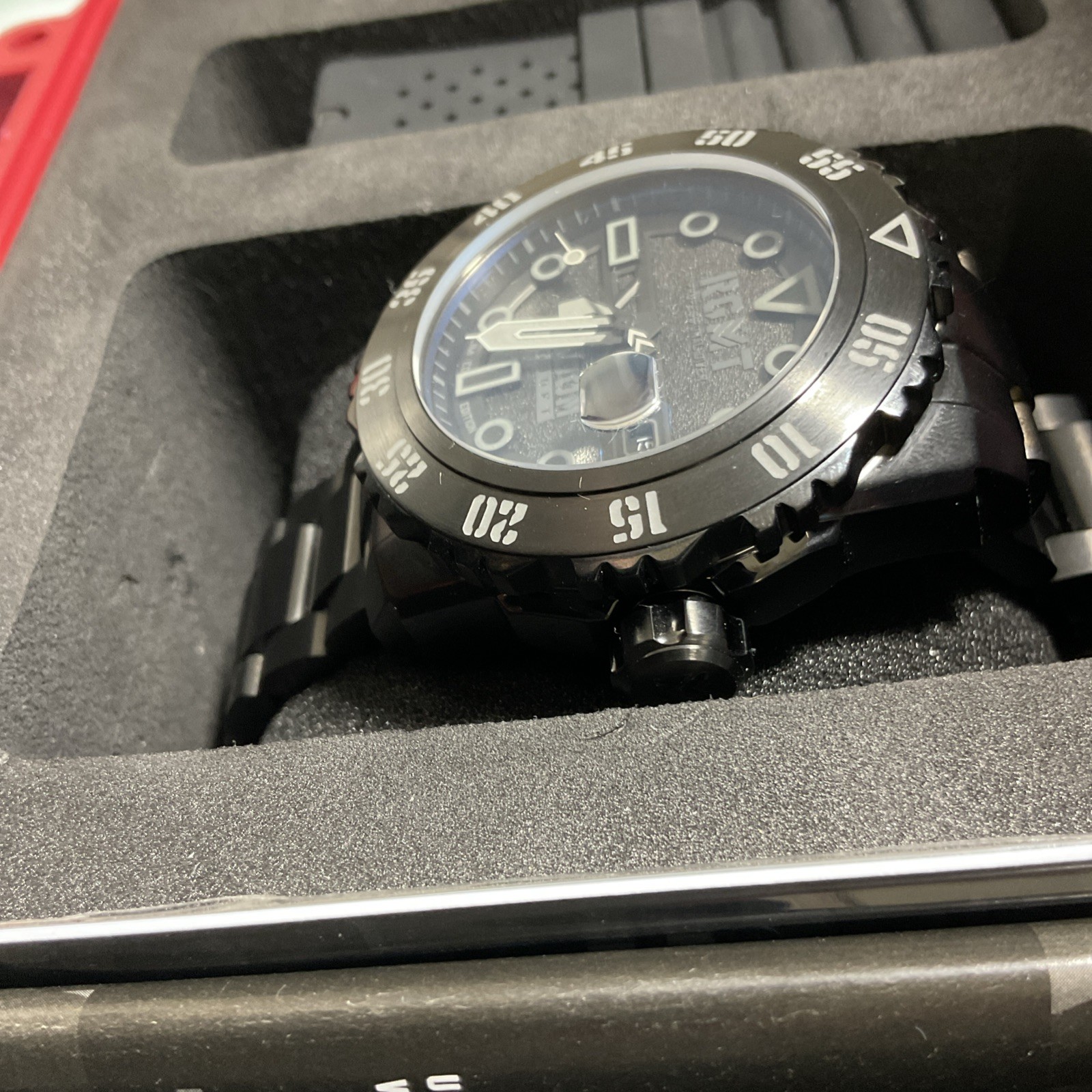 RGMT OHIO AUTOMATIC ALL BLACK LIMITED EDITION 46mm Watch RG-8034-66