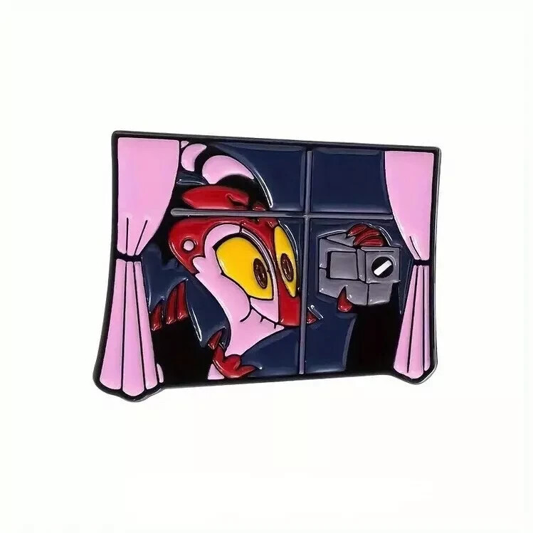 Helluva Boss Enamel Pins – Loona Blitzo IMP Professionals Hell Of A Hotel Hazbin