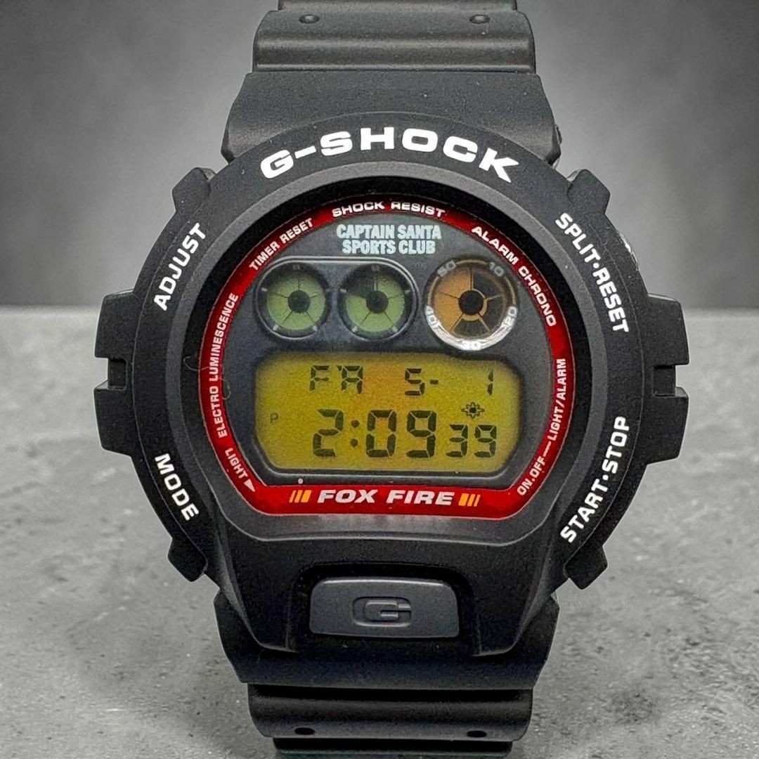 Excellent Condition G SHOCK DW 6900 Captain Santa Black 1000 Pieces Limited