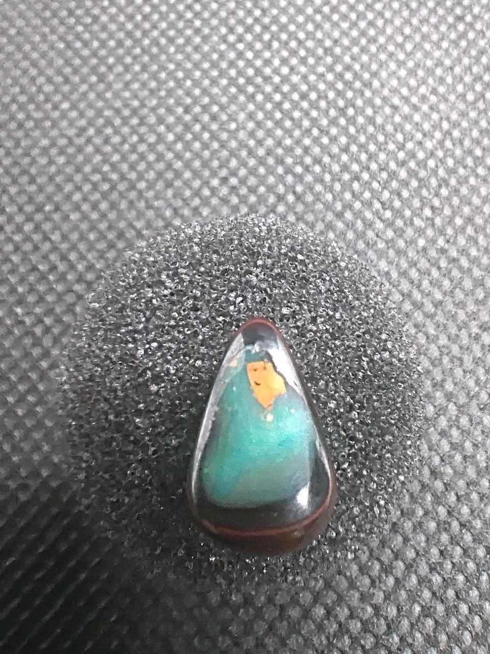 Australian Boulder Opal Cabochon Teardrop 6.40ct – 14.5×9.5×5.5mm