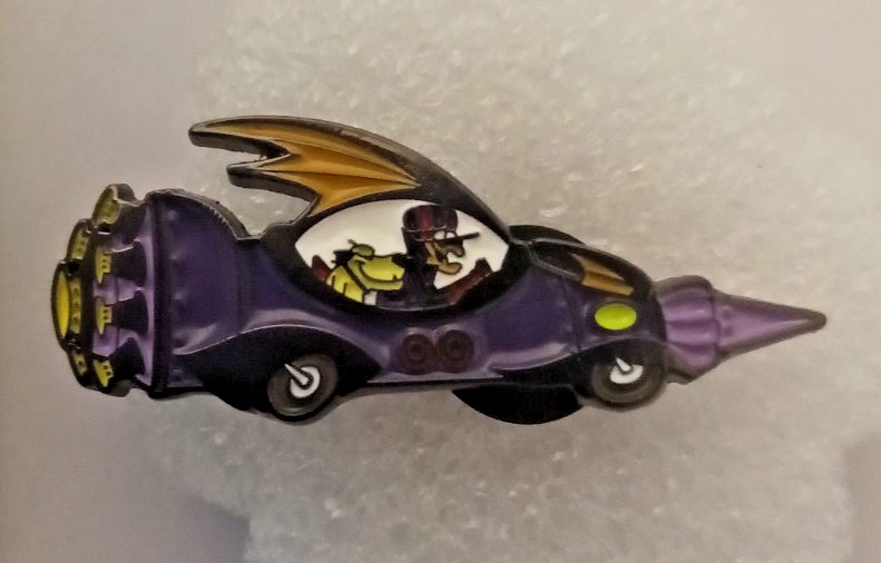 THE CREEPY COUPE PIN-2 OR MORE PINS SHIPPING $5.49-SPEND $20 SHIPPING IS FREE