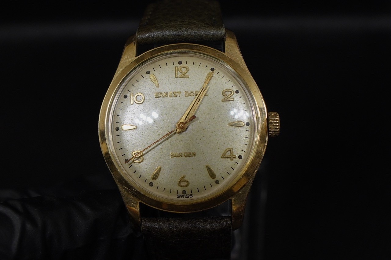 Vintage Ernest Borel Sea Gem – Serviced FHF 67 Manual Wind