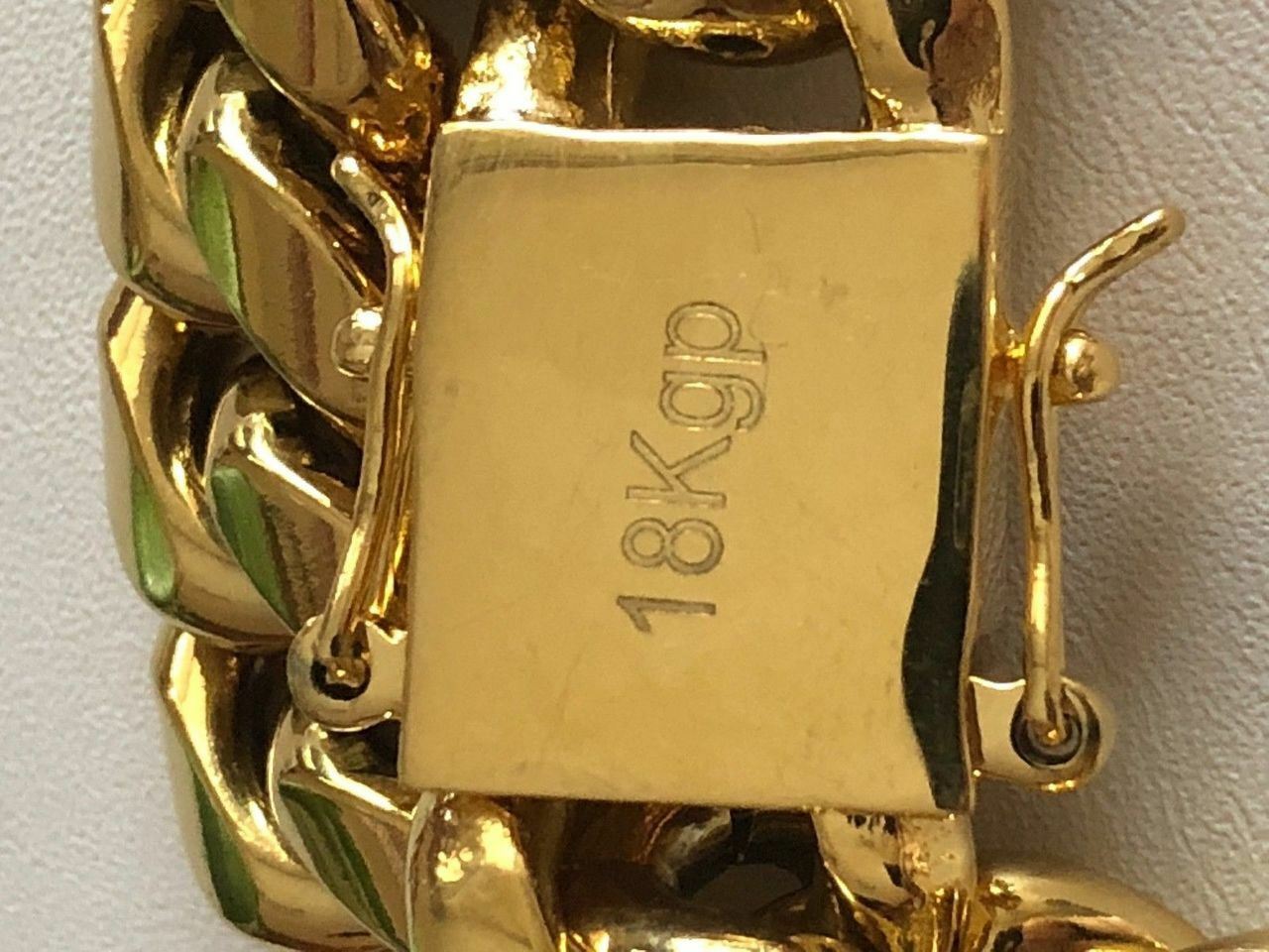 12mm Men’s Miami Cuban Link Bracelet & Chain Set 18k Gold Plated Stainless Steel