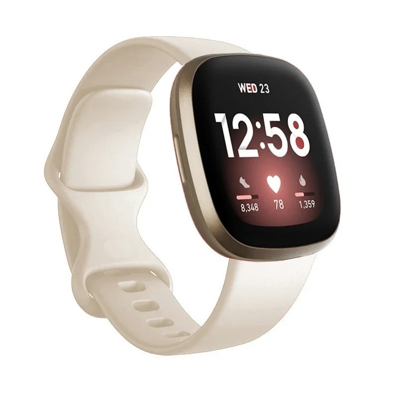 For Fitbit Versa 3 4 Sense Silicone Strap Wristband Replacement Watch Band Sport