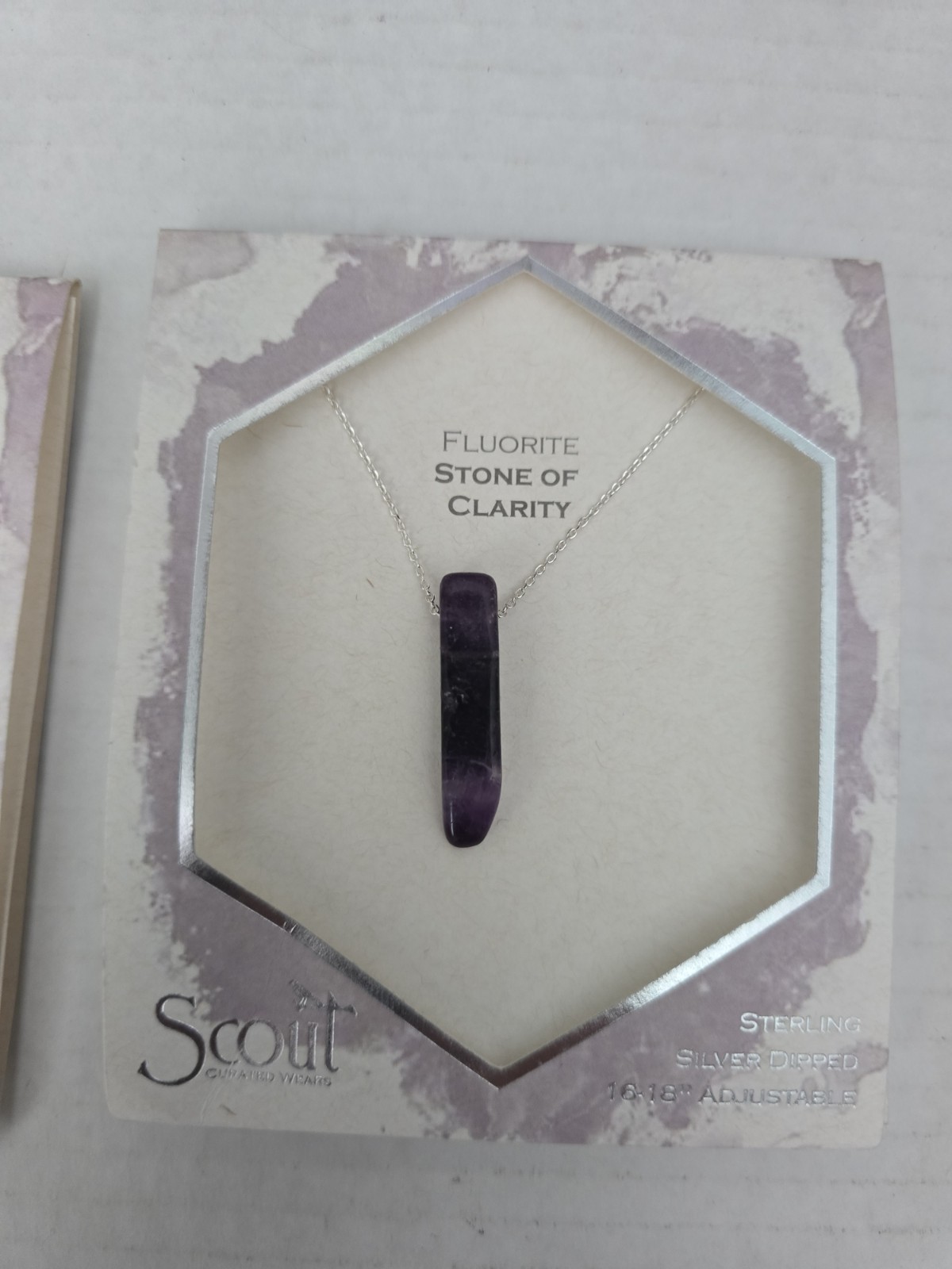 NWT Scout Curated Wears Gemstone Pendant Necklace Lot 8pc Gold Silver Dipped 16″