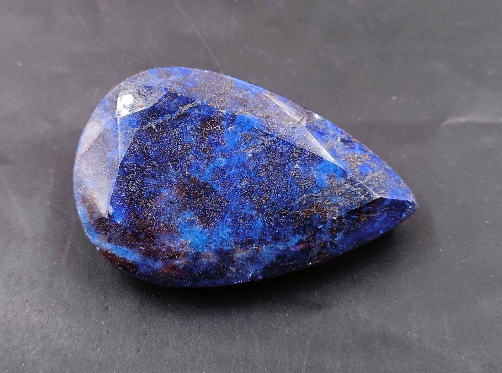 Natural Royal Blue Sapphire 420 Ct Certified African Pear Cut Loose Gemstone DK4